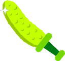 Emoji 2601_the_legendary_pickle_sword