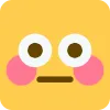 Emoji 2468_square_flushed