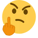 Emoji 3910_mad_person_middle_finger