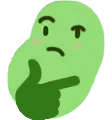 Emoji bean_thinking