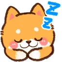 Emoji shibasleep