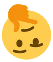 Emoji upsidedownthinking