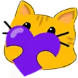 Emoji blobcat