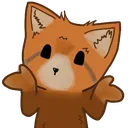 Emoji Redpanda_Shrug