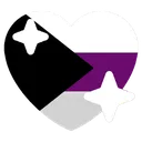 Emoji SmileyPrideDemisexual