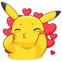 Emoji Pikachu_Love