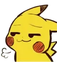 Emoji Pikachu_Smirk_Right