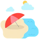 Emoji plage