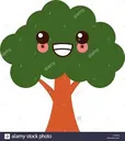 Emoji arbre_kawai