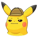 Emoji F_detective_pika