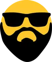 Emoji beard