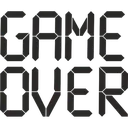 Emoji gameover