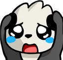 Emoji Panda_pleure