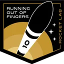 Emoji MissionPatchRunningOutOfFingers
