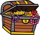 Emoji ebony_openchest