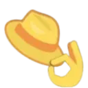 Emoji chapeau