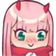 Emoji zerotwoblush