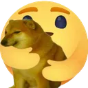 Emoji cheemhug