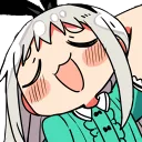 Emoji hideriblushsmug