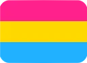 Emoji flag_pansexual
