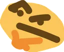 Emoji thinking