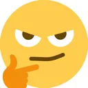 Emoji pense_sournoisement