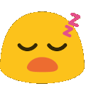 Emoji ablobsleep