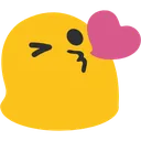 Emoji blobkissheart