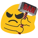 Emoji blobbanhammer