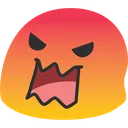 Emoji blobrageangry