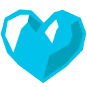 Emoji googleblueheart