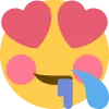 Emoji face_wet_dream