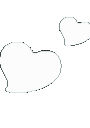 Emoji coeurwhite