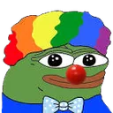 Emoji peepoclown