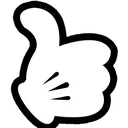 Emoji pouce_leve