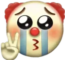 Emoji clown