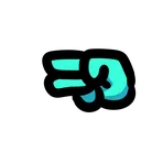 Emoji cyanscissors