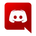 Emoji 5766_Discord_logo_Red