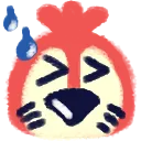 Emoji NE_parrot_embarrassed
