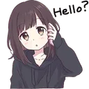 Emoji hello