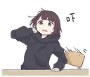 Emoji etonnee