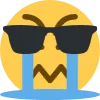 Emoji coolcry