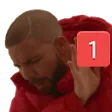 Emoji drakeping