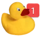 Emoji duck_ping