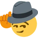 Emoji fedora