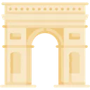 Emoji archedetrionphe