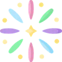 Emoji fireworks