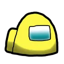Emoji 9750_amongusvote_yellow