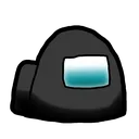 Emoji 5618_amongusvote_black