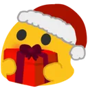 Emoji eb_blobgift